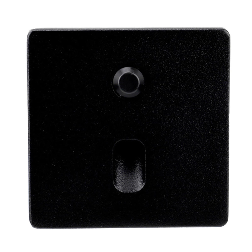Faretto segnapassi luce LED da incasso con sensore movimento PIR potenza regolabile 4W 2W scale corridoio Quadrato Nero 230V