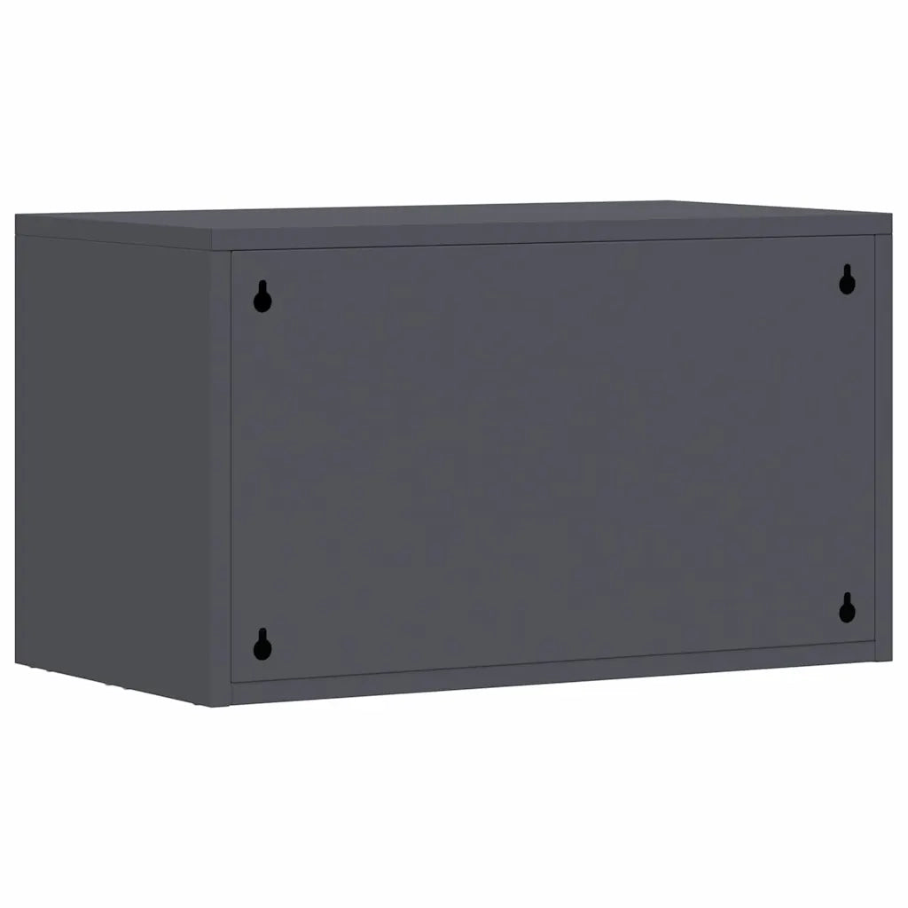 Armadio a muro per garage Antracite 60 x 33 x 35 cm