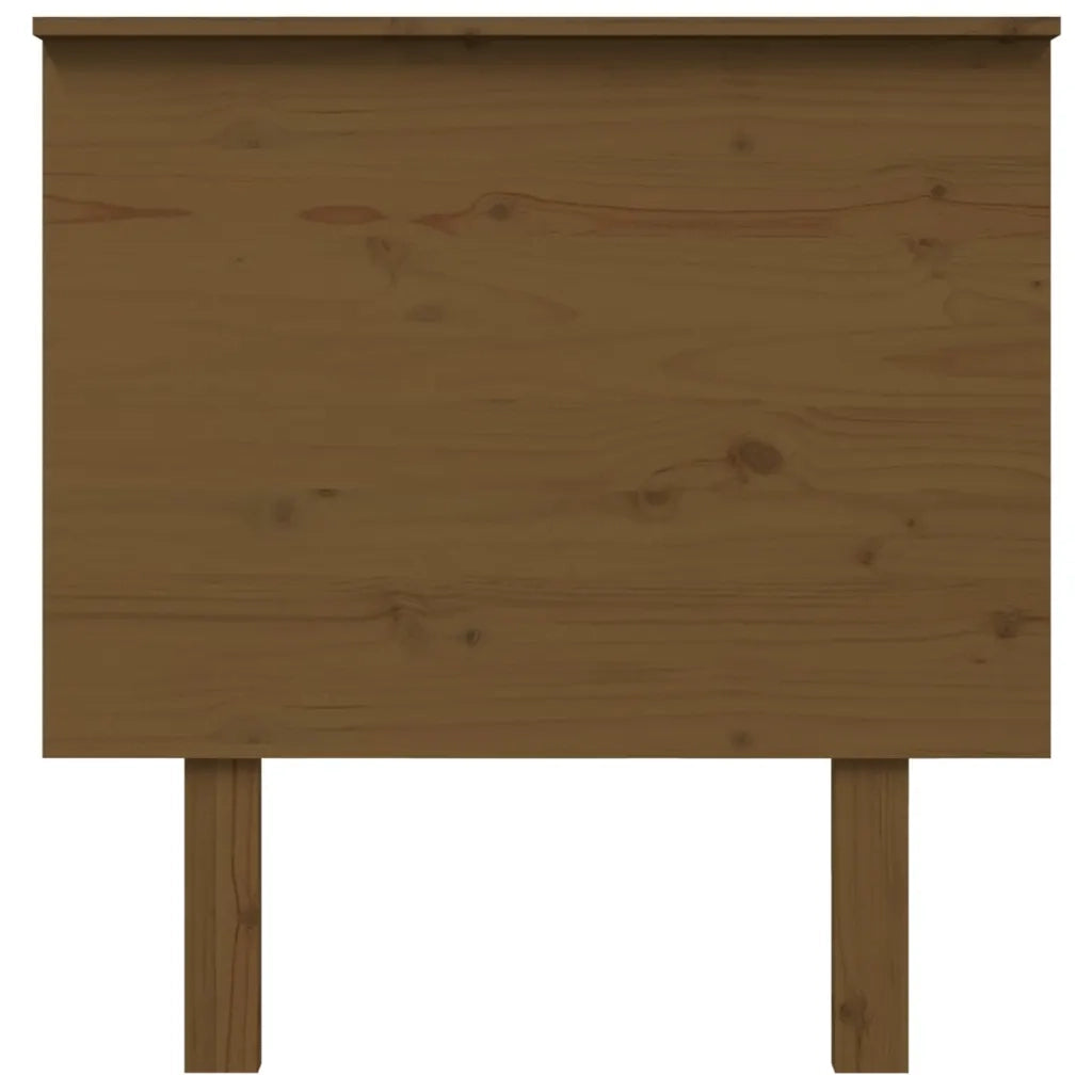 Testiera per Letto ambra 79x6x82,5 cm in Legno Massello di Pino