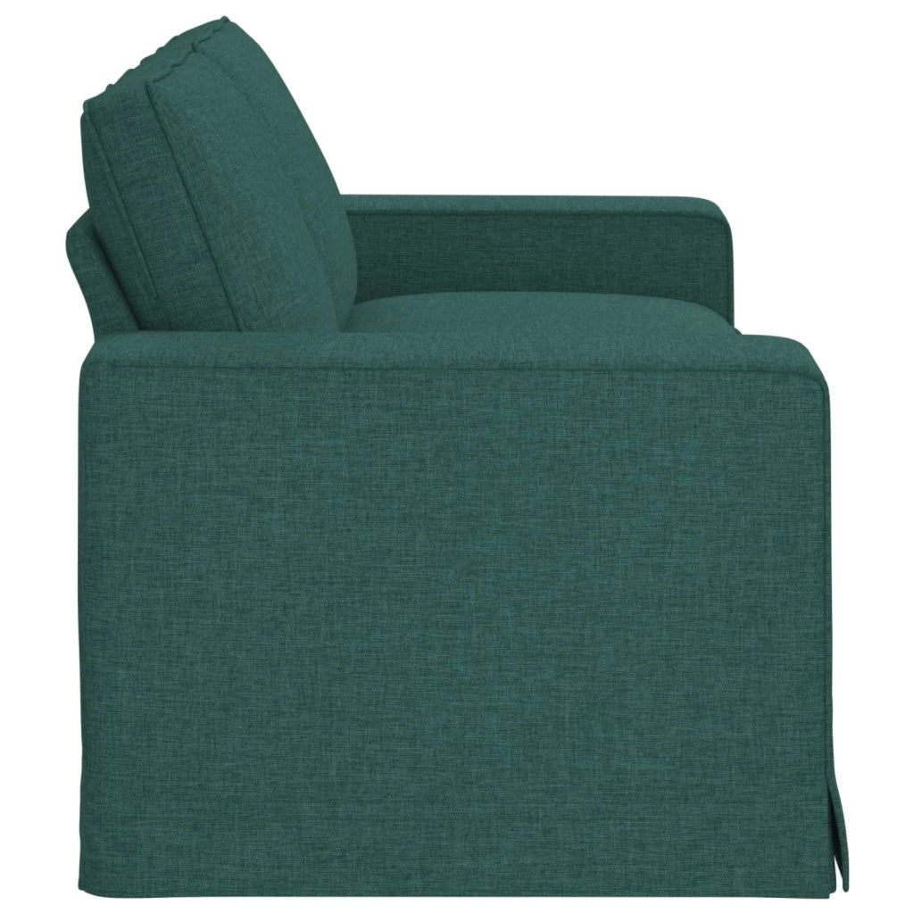 Divano Verde Scuro 182 x 80 x 82 cm Tessuto