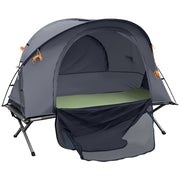 Letto da campeggio 3 in 1 con tenda e materasso ¨C zephmum ¨C singolo