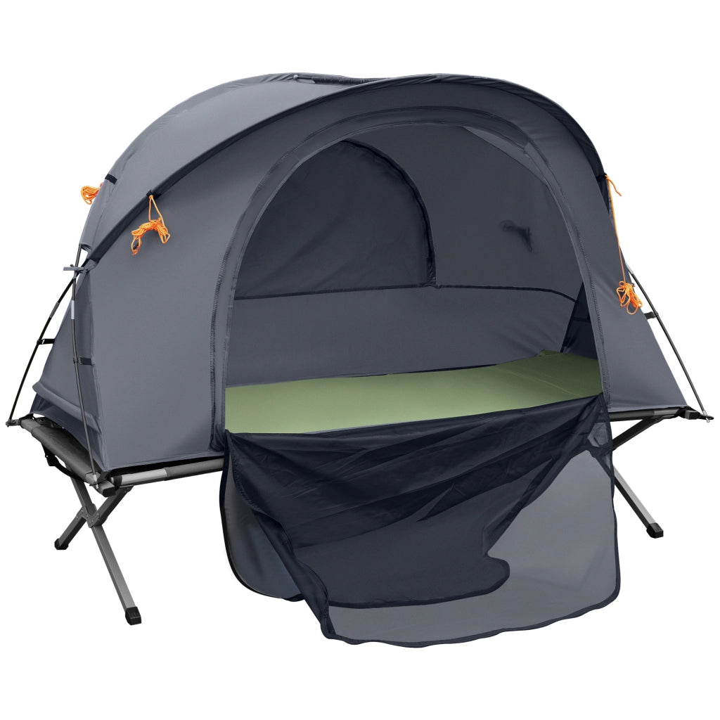 Letto da campeggio 3 in 1 con tenda e materasso ¨C zephmum ¨C singolo