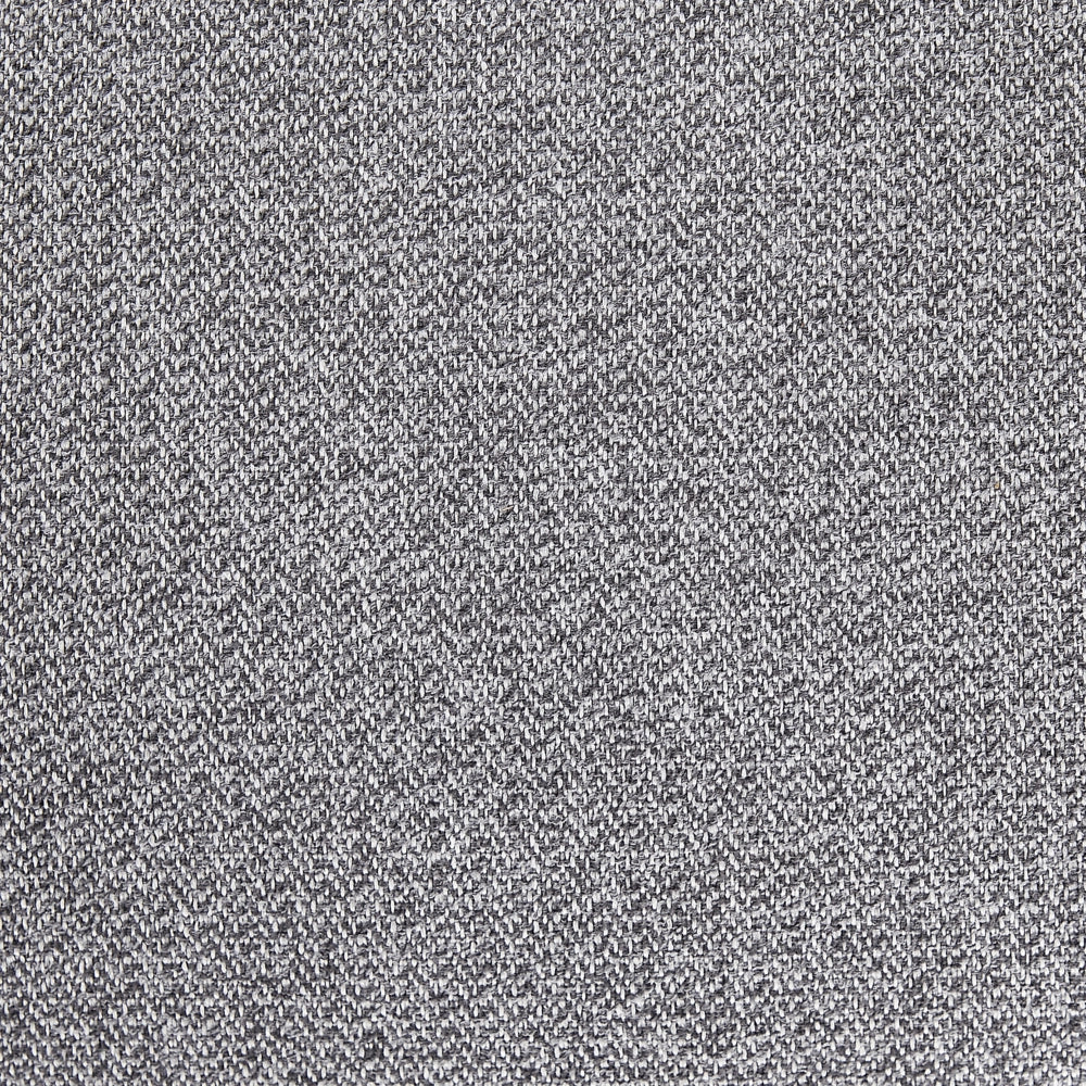 Divano con 8 cuscini grigio con rivestimento in tessuto 4 posti cuscino schienale