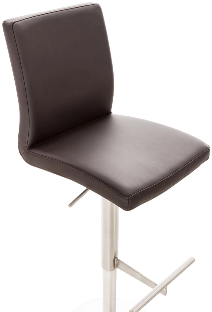 Barhocker Cadiz Kunstleder edelstahl