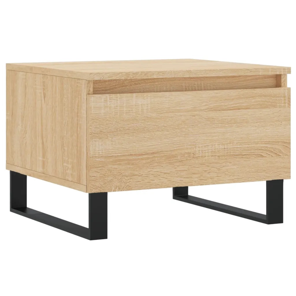 2 pz Tavolini salotto | Tavolino da caff¨¨ | Tavolino da Soggiorno Rovere Sonoma 50x46x35cm Legno Multistrato