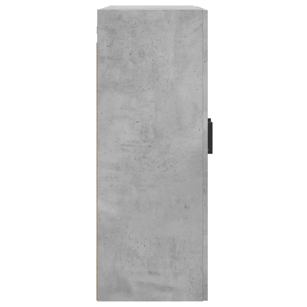 Armadietti a Parete 2 pz Grigio Cemento in Legno Multistrato 3198021