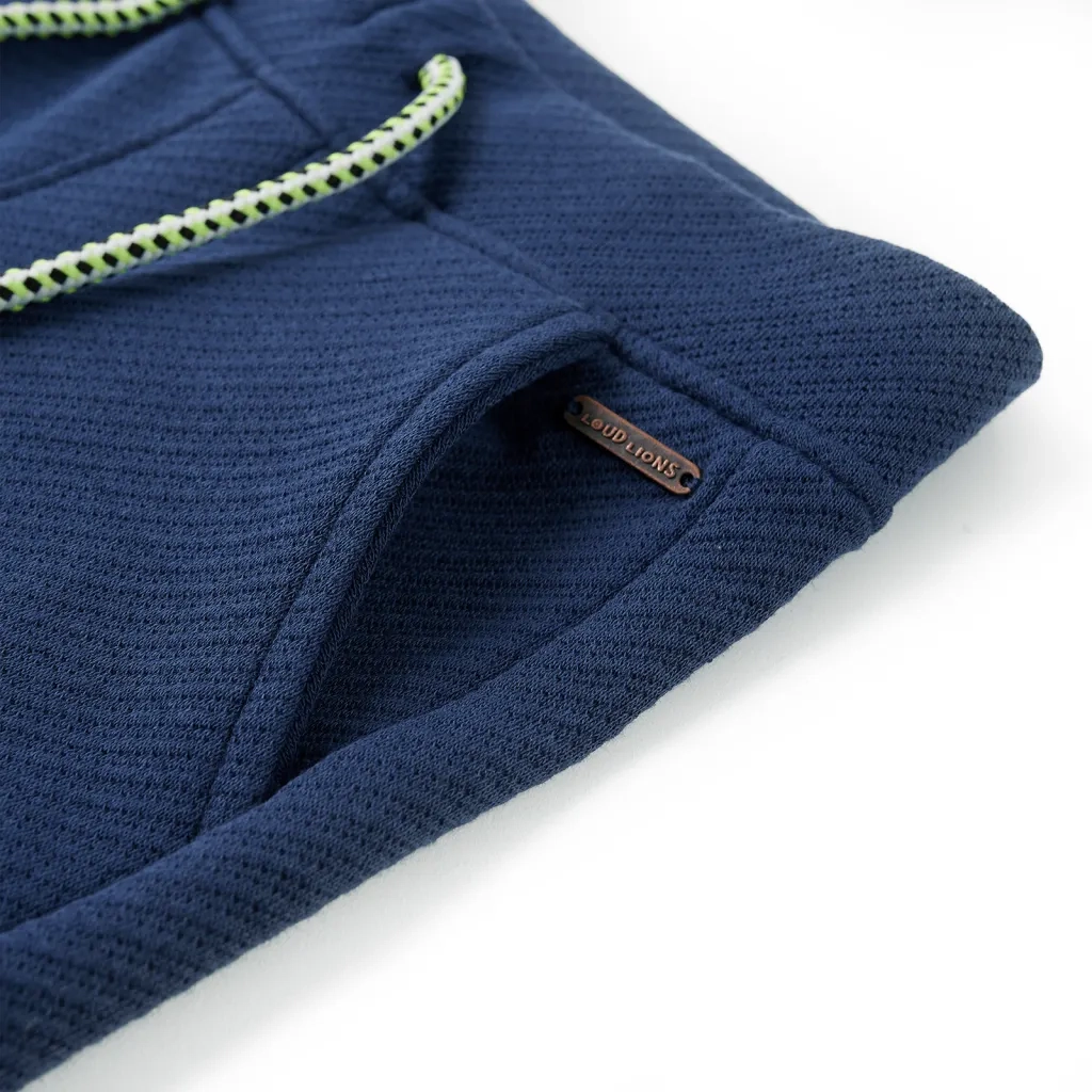 Pantaloncini per Bambini con Coulisse Blu Scuro 116 CFW4265739