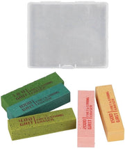 Kit di levigatura professionale - 5 pezzi - gomma naturale - sabbia di diamante - per chitarra/basso/ukulele - duraturo e efficiente - blocco levigatore chitarra