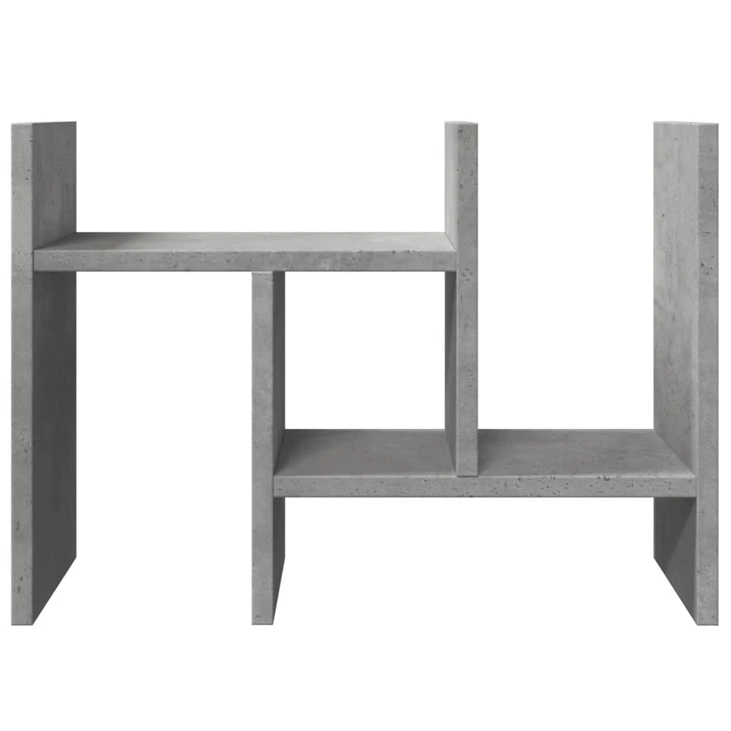 Mobiletto portaoggetti per ufficio 345 x 155 x 355 cm Grigio cemento 02_0043548