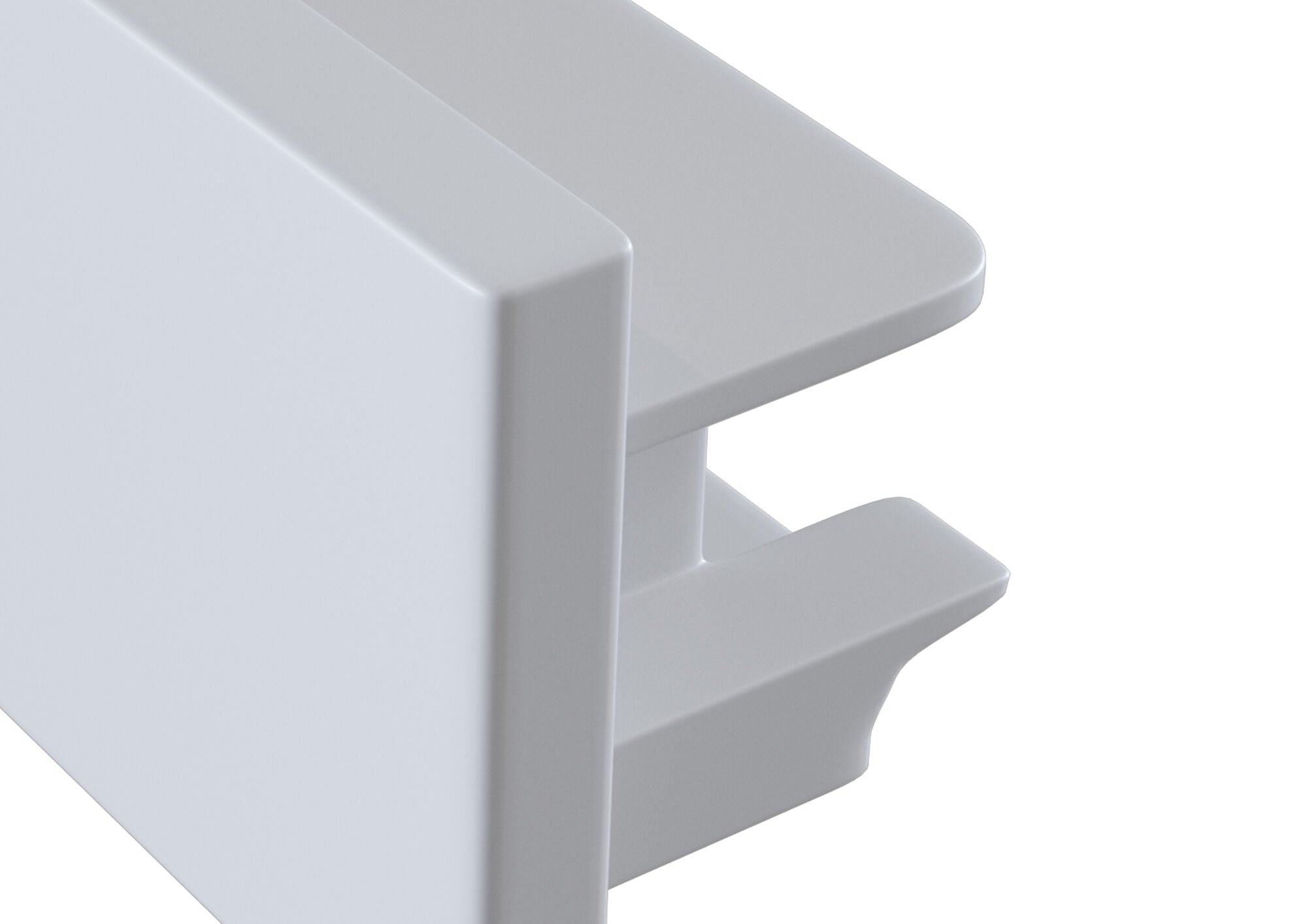 Chiusura di Fine Corsa per Sistemi Illuminazione a Binario Monofase Bianco