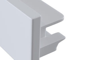 Chiusura di Fine Corsa per Sistemi Illuminazione a Binario Monofase Bianco