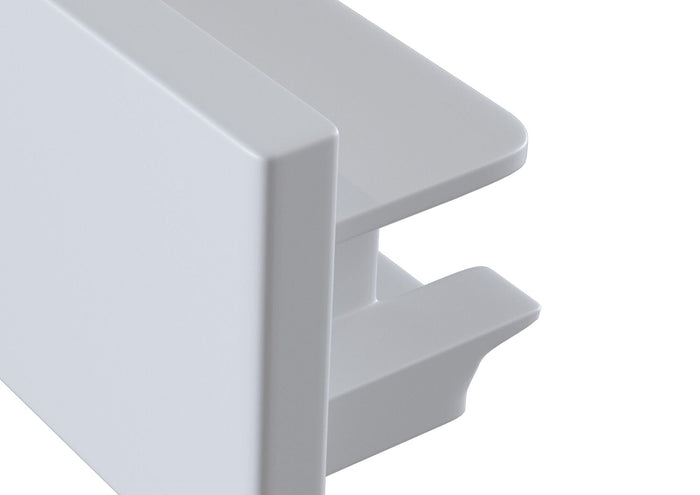 Chiusura di Fine Corsa per Sistemi Illuminazione a Binario Monofase Bianco