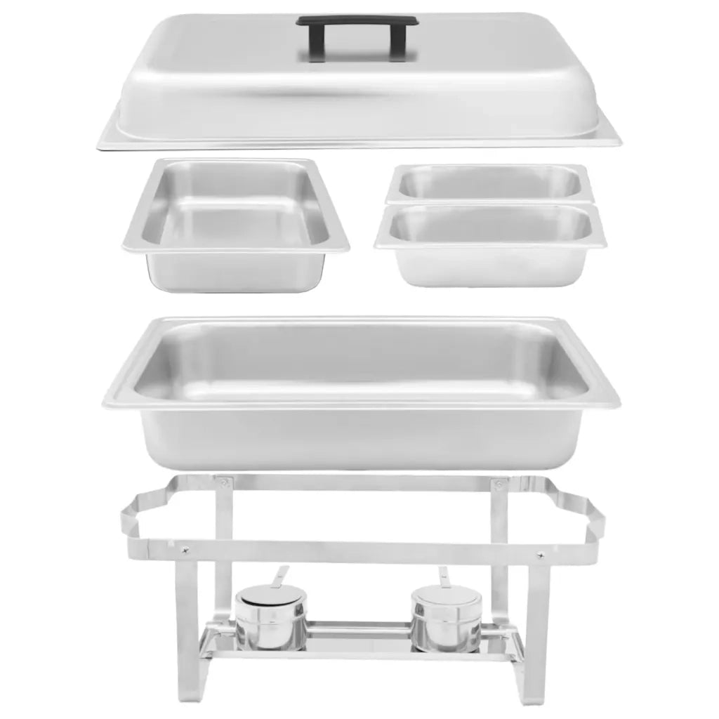 Set 3 pz Teglie Scaldavivande in Acciaio Inossidabile CFW8530968