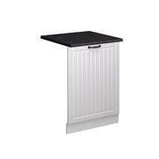 Vicco Pannello frontale della lavastoviglie Bianco casa di campagna 60 cm , PL Antracite