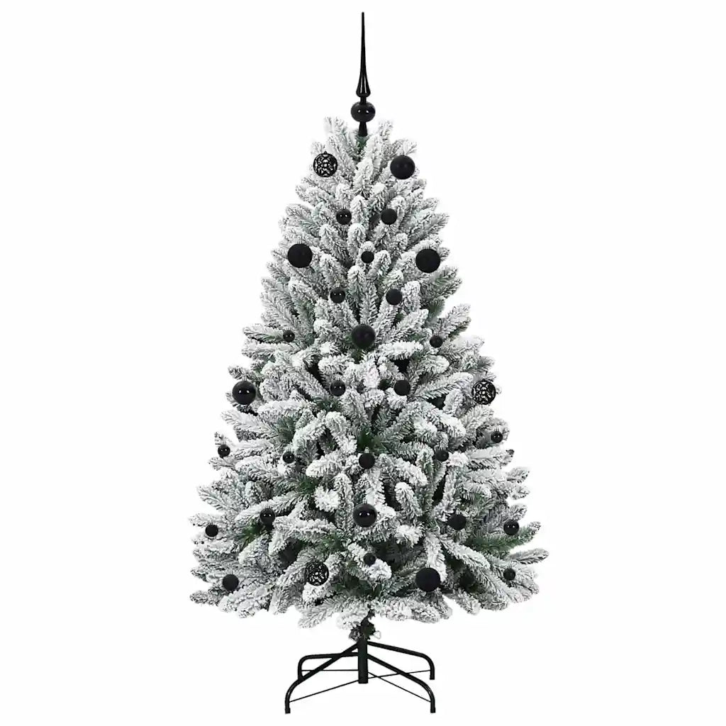Albero di Natale | Decorazioni natalizie artificiale con 150 LED Verde e Bianco 150 cm