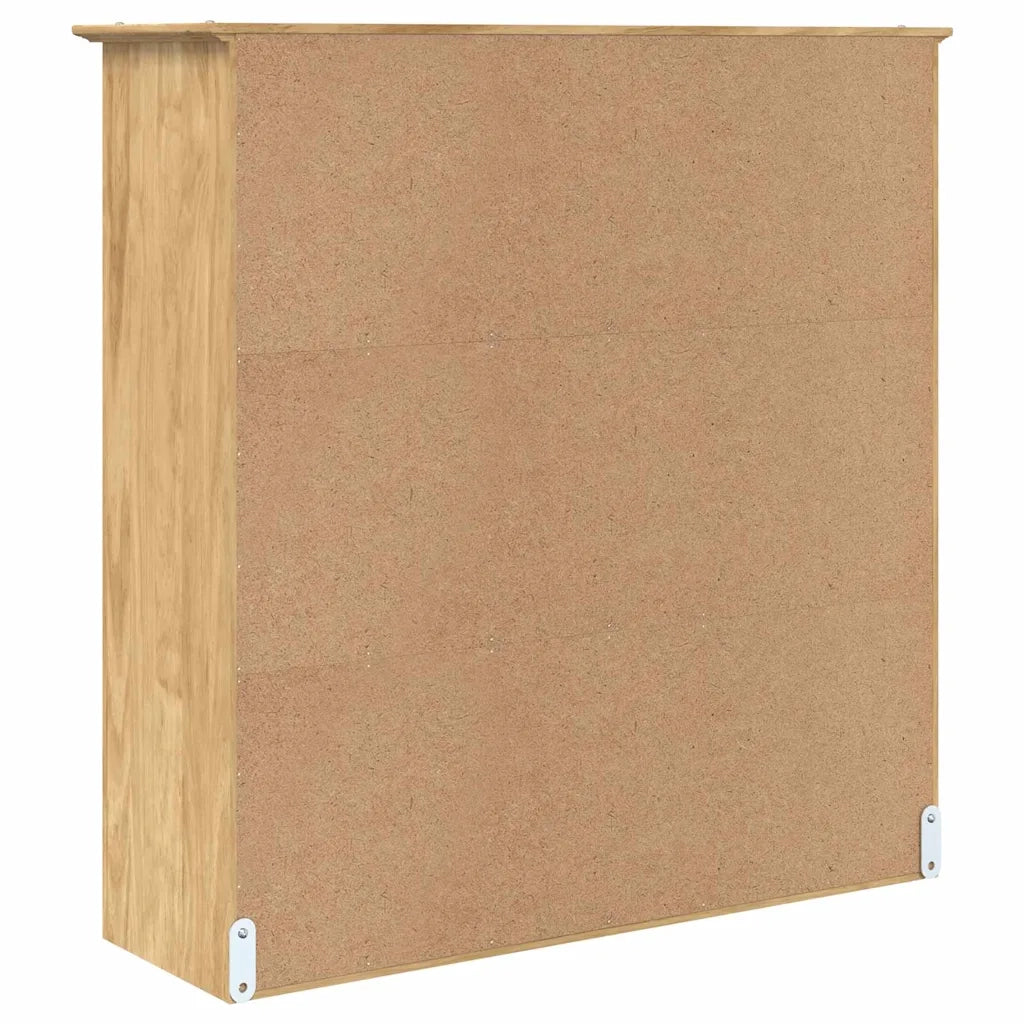 Armadio con Porte in Vetro BODO Marrone miele CFW4415884