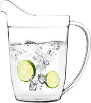 Coscia in Plastica - Bicchiere d'Acqua - Grande Dimensione - Translucido - Riciclabile - Adatto all'Acqua - Bicchiere Translucido 8 oz in Plastica, Grande Bicchiere d'Acqua.