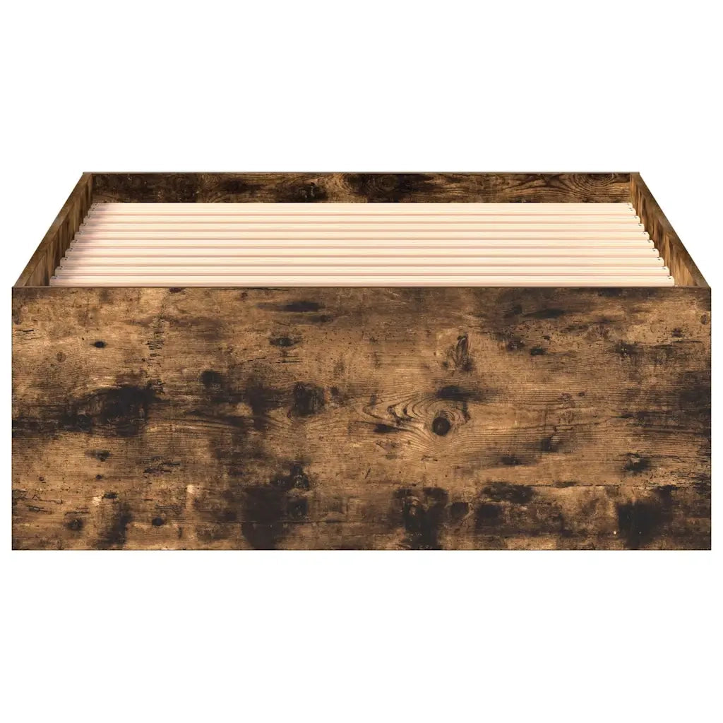 Giroletto-Struttura Letto Rovere Fumo 90x200 cm