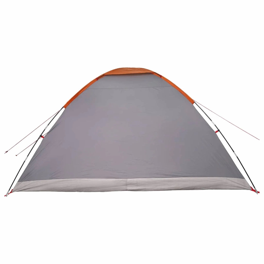 Tenda da campeggio Grigio e arancione 335 x 275 x 180 cm 42028639