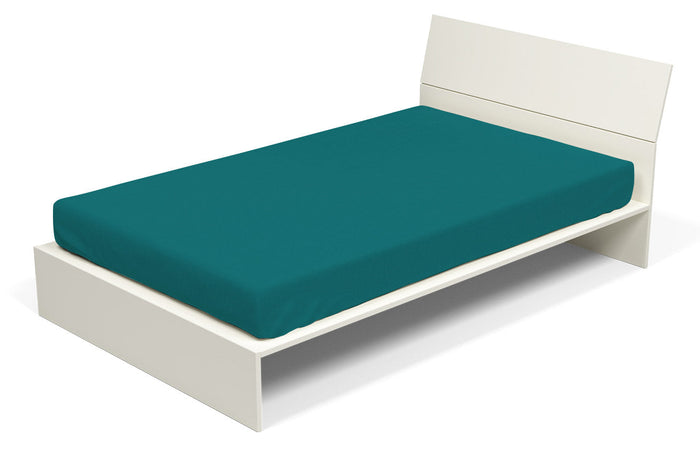 Lenzuolo Sotto con Angoli ed Elastico Tinta Unita Verde Bottiglia Matrimoniale Maxy