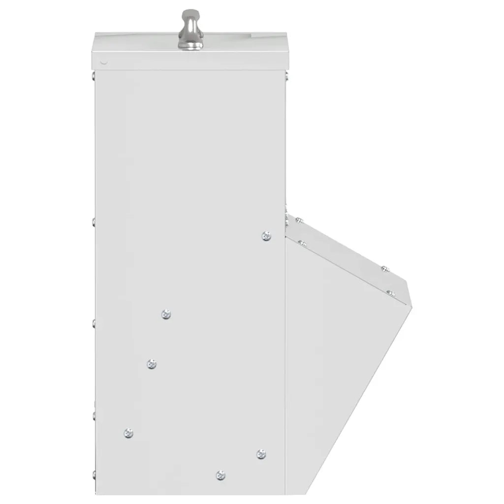Feeder per pollo Argento 20 x 25 x 35 cm Acciaio zincato CFW9131683