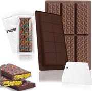 Forme di cioccolata in silicone profonde per creare cioccolatini DIY con rivestimento antiscorrosione