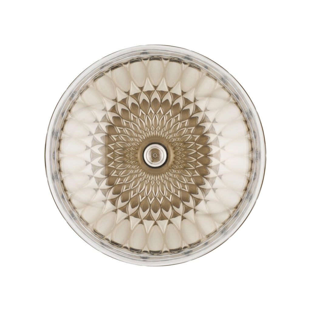 Alzata con campana Vanity colore fumo Ø 30xh27,7 cm