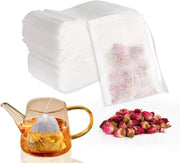 Filtro per tè in sacchetti da 800 pezzi - Carta filtro per tè in sacchetti - Sacchetti per erbe - Spezie - Materiali sicuri per l'alimentazione - Dimensioni 9 x 7 cm - Filtro per tè in sacchetti