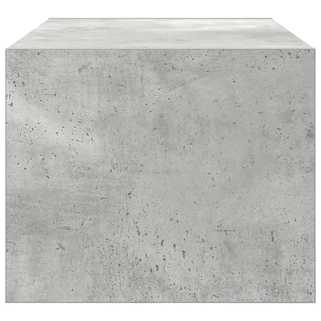 Mobili TV 2 pz Grigio Cemento 60x31x25,5cm in Legno Multistrato