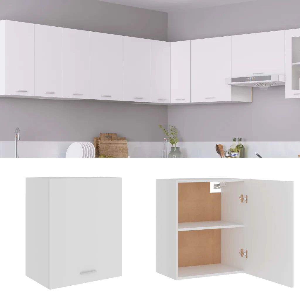 Mobile Pensile Bianco 50x31x60 cm in Legno Multistratocod mxl 104337