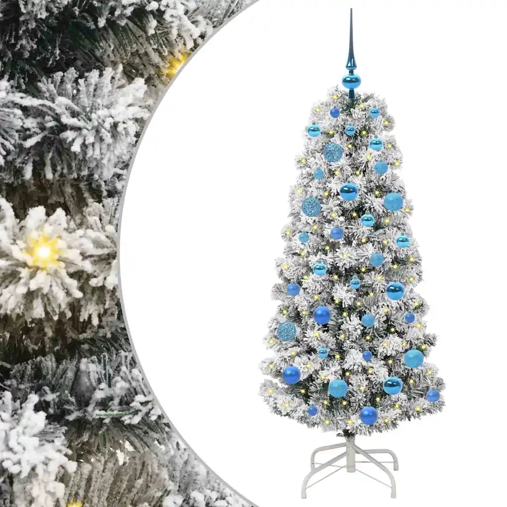 Albero di Natale Artificiale con Rami Pieghevoli 150 cm 3395593