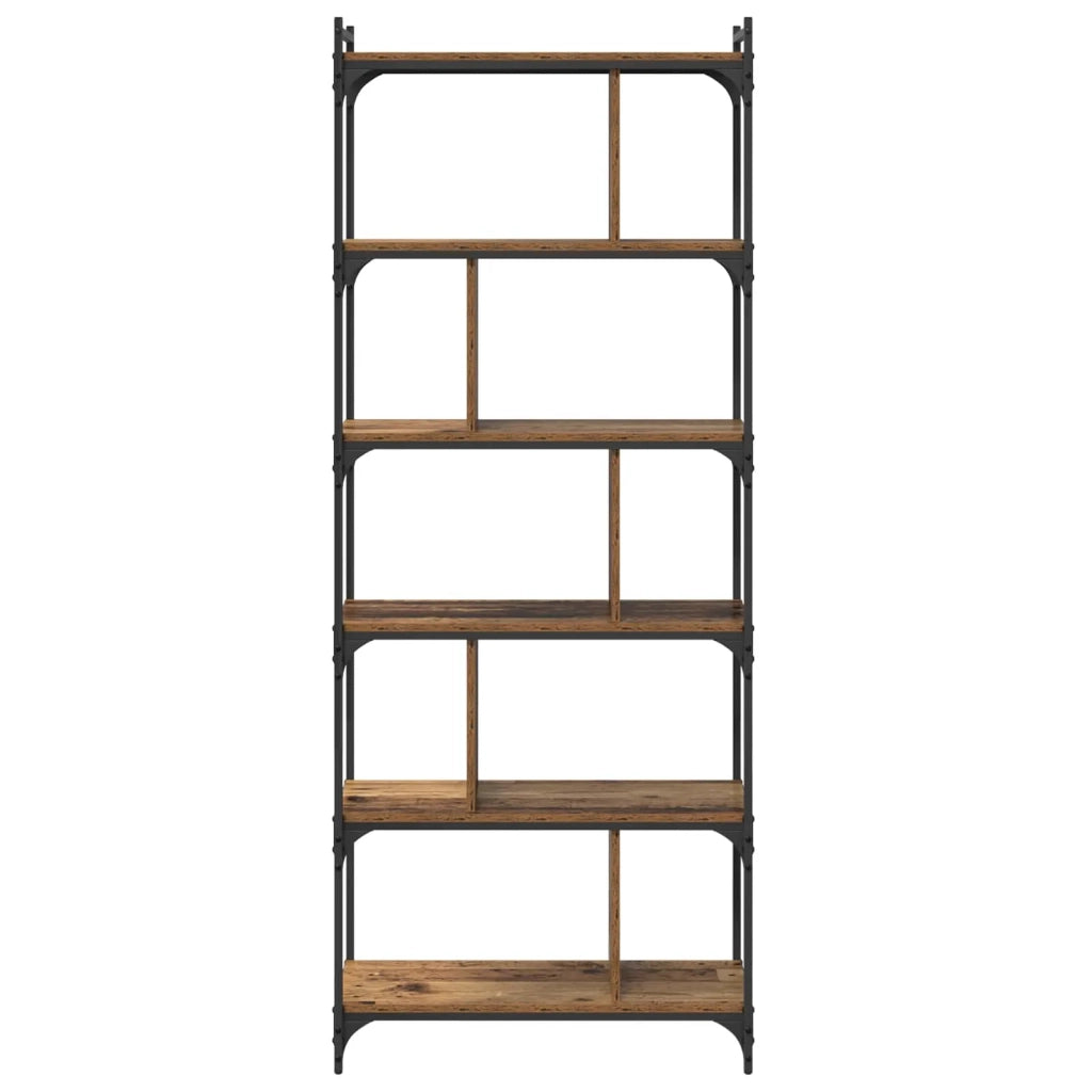 Libreria Legno vecchio 76 x 32 x 192 cm Legno multistrato 882169