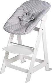 Sedile per bambini - Sedile per bambini in legno - Sedile per bambini in legno per bambini - Bianco - 6,45 Kg