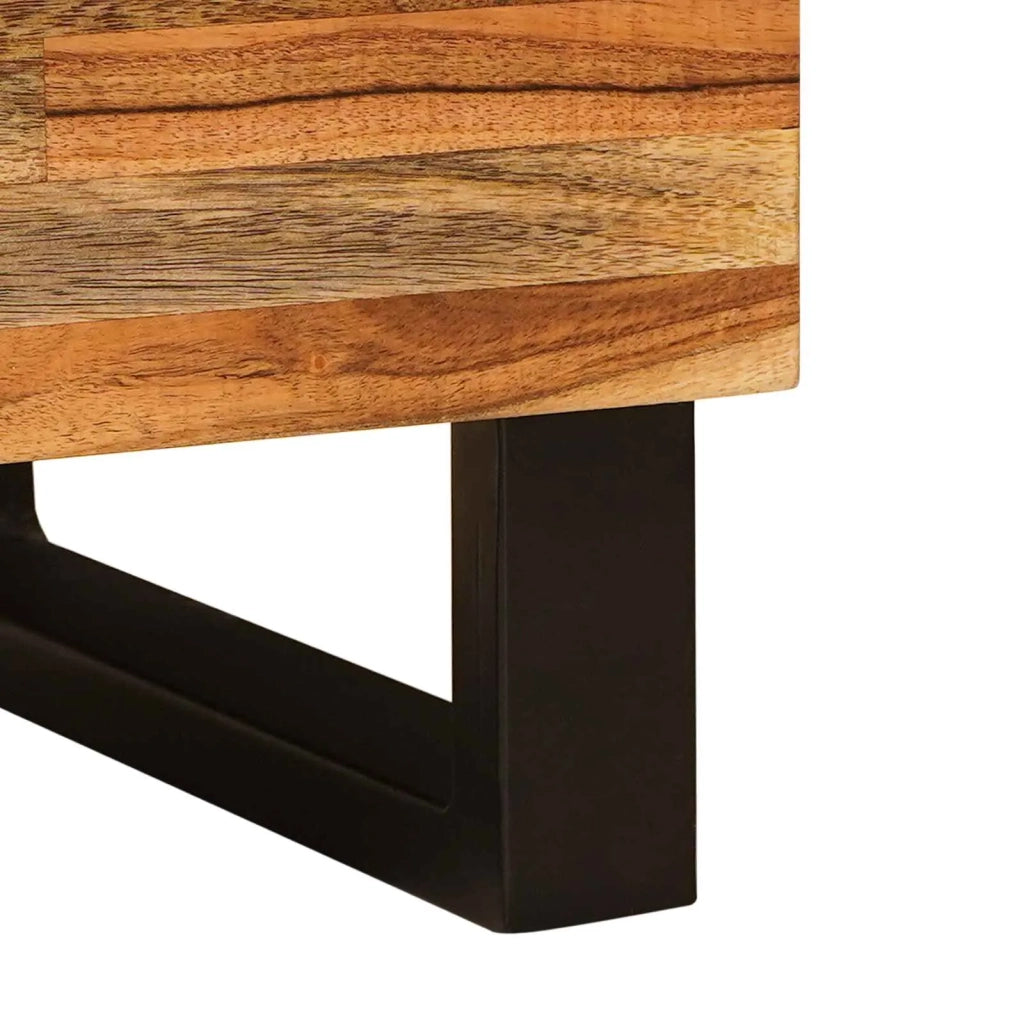 Mobile TV Marrone 70 x 33 x 46 cm Legno di mango massello 4018297