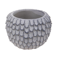 Contenitore Decorativo con Decorazione in Rilievo Ø 24 cm