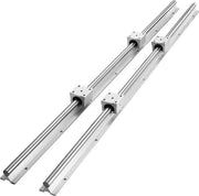 Linee di guida lineari - Sbr20 - 1500mm - 4 Blocchi di supporto UU - Movimento liscio per mulini DIY - Diametro 20 mm
