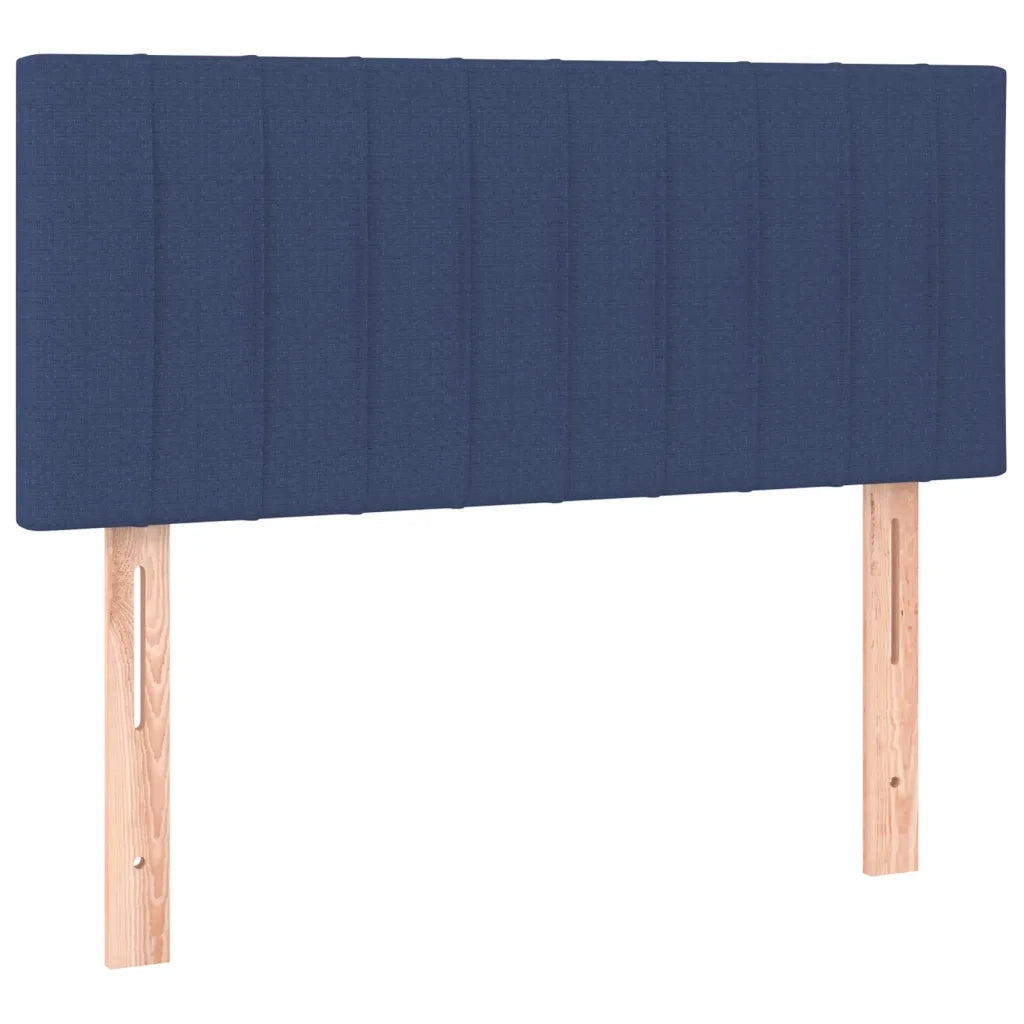 Testiera Blu 90x5x78/88 cm in Tessuto 346220