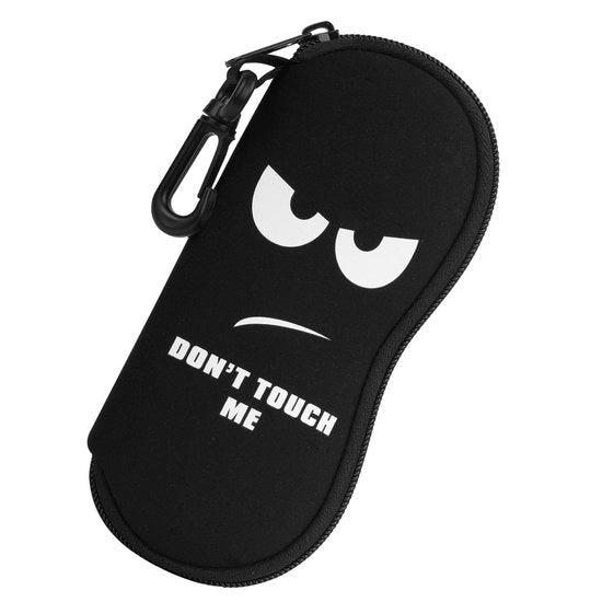 Occhialai Ultra Leggero - Cassetta in Neoprene - Tasca con Cerniera - Chiusura con Cinturino - Protezione - Utile per Portatori di Occhiali - Custodia per Occhiali