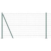 Recinzione da Giardino | Recinzione con Posto Verde 1,2 x 10 m Acciaio e PVC