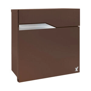 CASSETTA POSTALE ALUBOX NETTUNO 37X11X37 RUGGINE