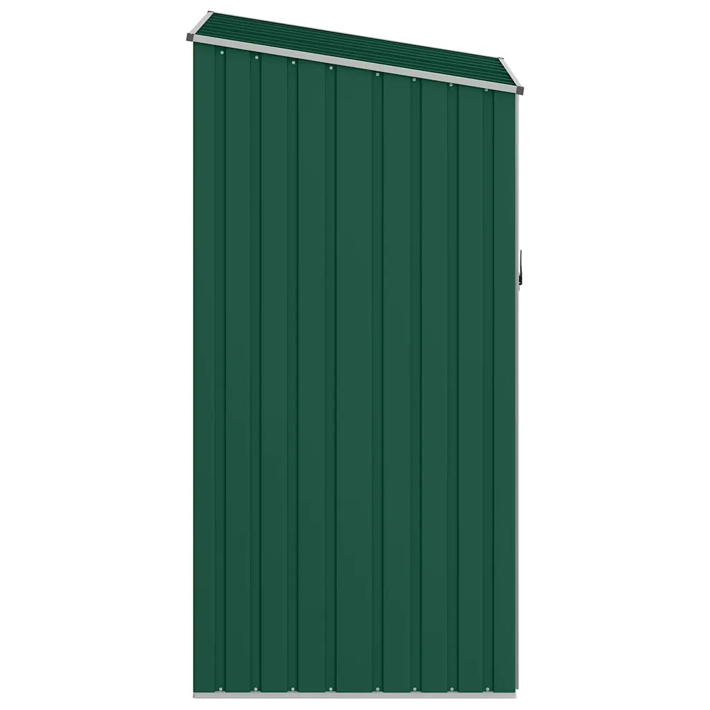 Capanno da Giardino Verde 87x98x159 cm in Acciaio Zincato 46289
