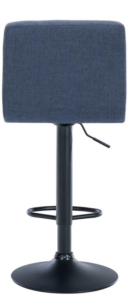 2er Set Barhocker Calma Stoff schwarz