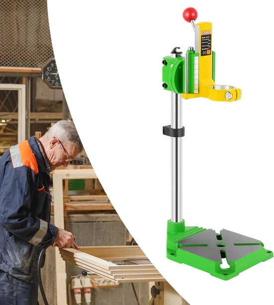 Standard per foratura - Ossatura regolabile - Precisori per foratura - 90° rotazionale - 38-43 mm - Verde