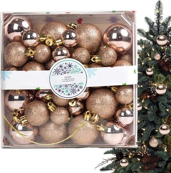 Set di decorazioni per albero di Natale da appendere con 42 pezzi, hanger per albero di Natale, accessori per la decorazione di casa, decorazioni per la casa