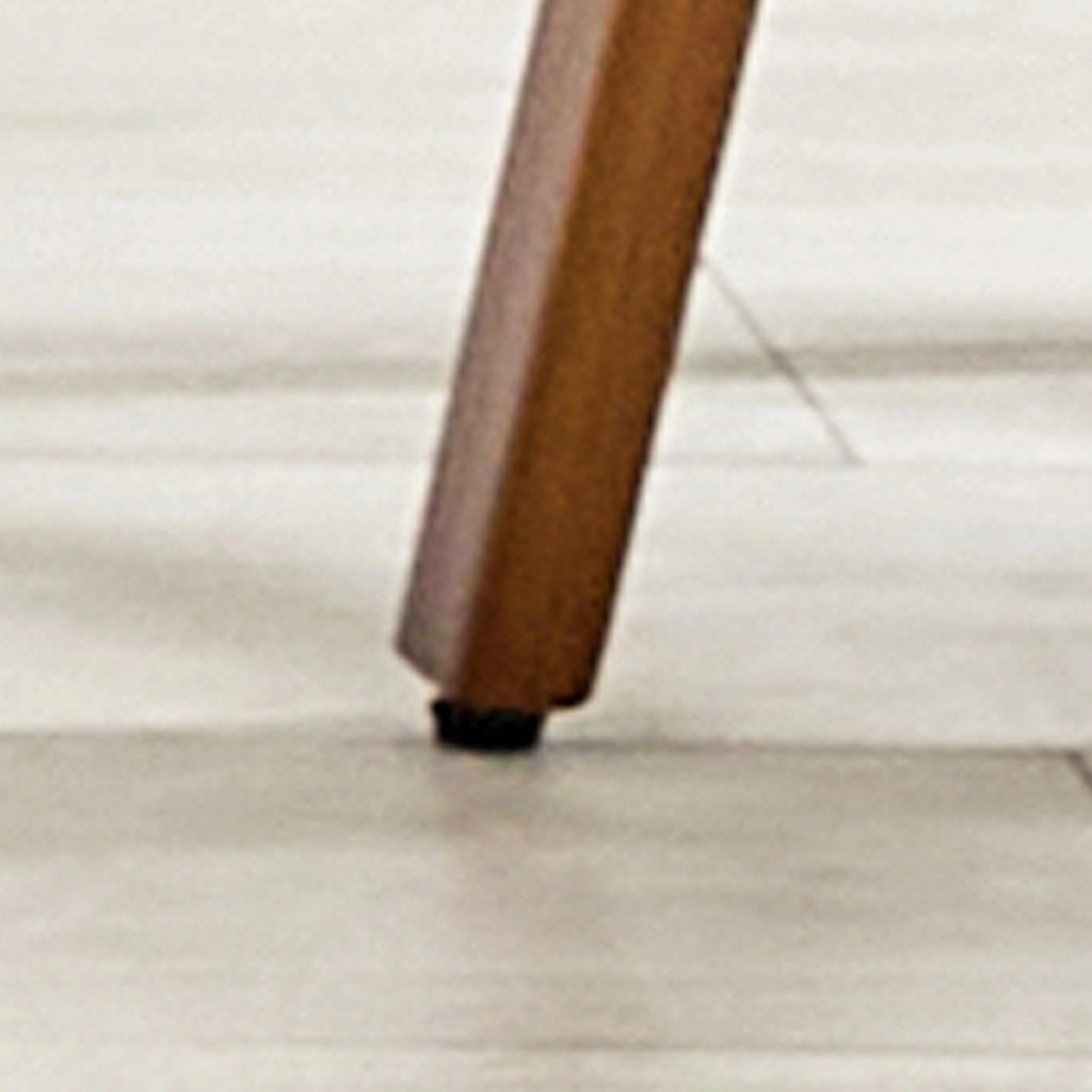Sgabello da bar con Schienale a Fiore, Poggiapiedi, Legno, Bianco