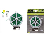 Trade Shop - Filo Di Ferro Plastificato Anima Di Ferro Per Giardino Giardinaggio 20 Mt 90131 -