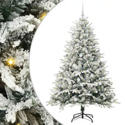 Albero di Natale artificiale preilluminato-Albero Natalizio con set di palline 782932