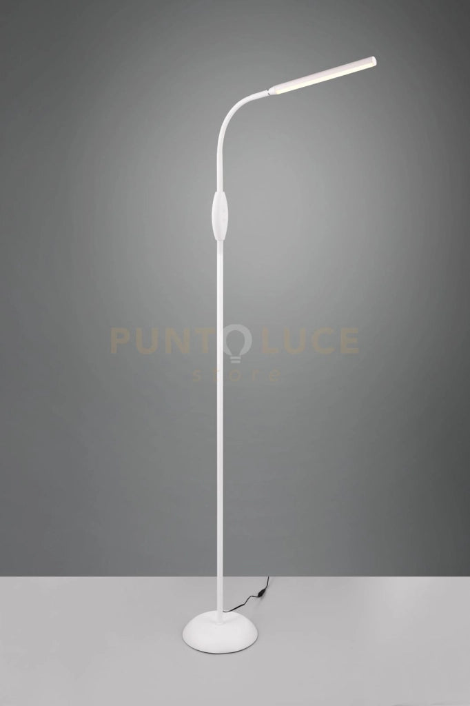 TORO PIANTANA LED 5W 700lm, 3000+4000+5000K BIANCA FLESSIBILE TOUCH E TEMPERATURA DI COLORE DIMMERABILE H. 145CM