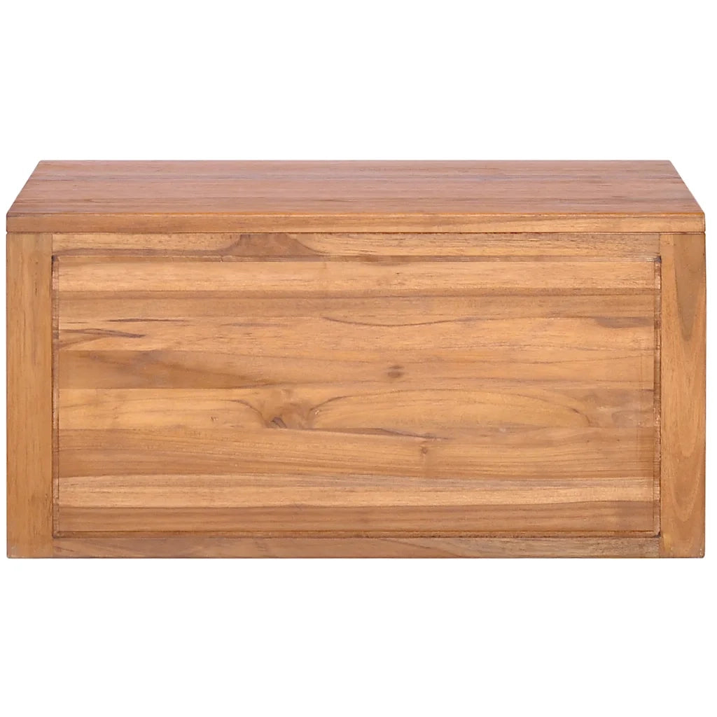 Armadietto da Bagno a Parete 60x45x30 cm Legno Massello di Teak 320437