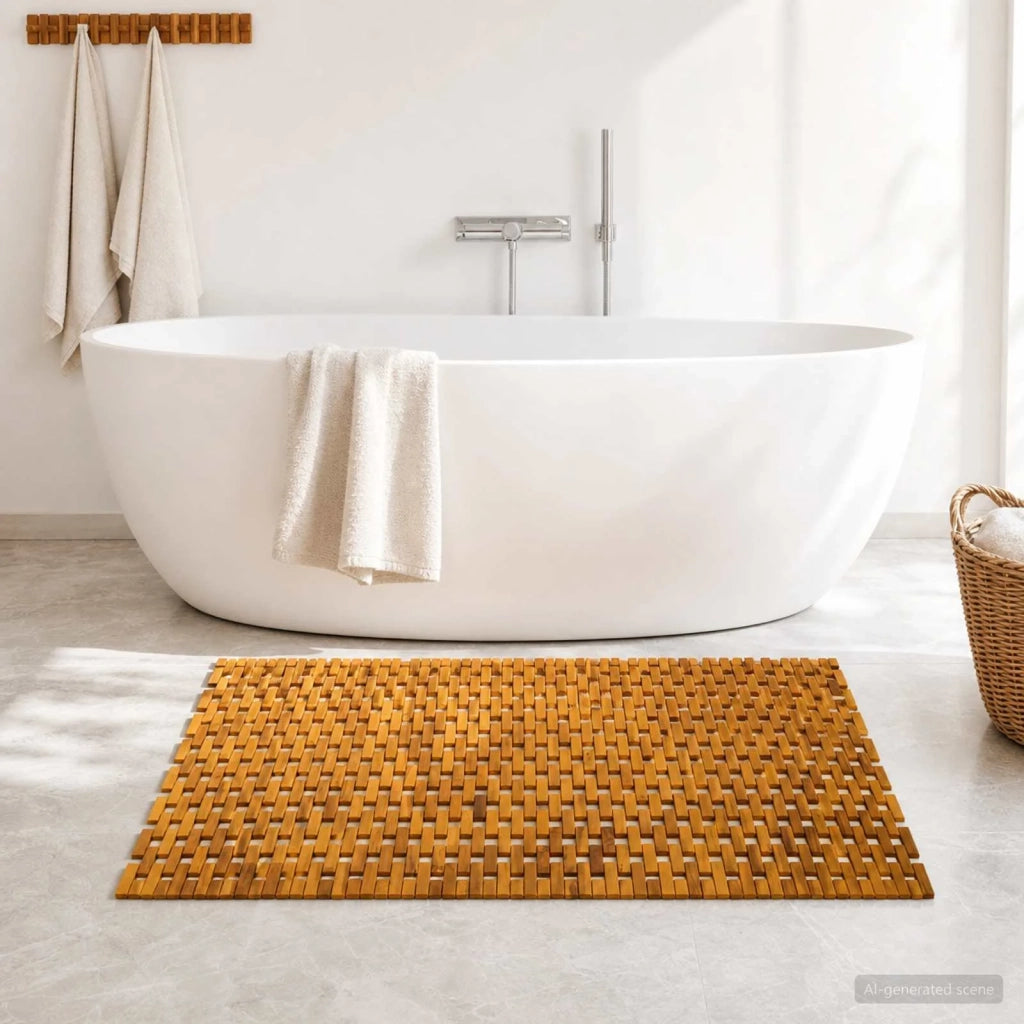 Tappetini da bagno Naturale 95 x 140 cm 42024971